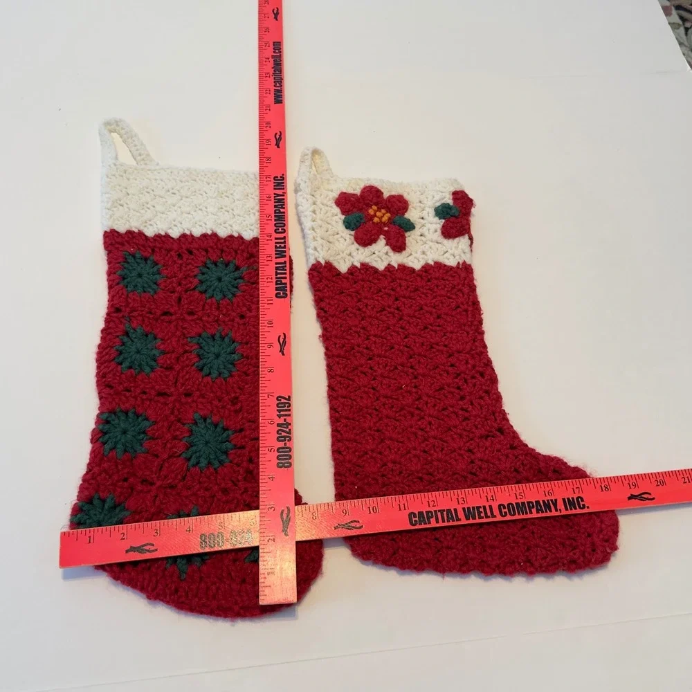 Handmade crochet christmas